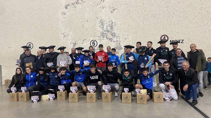 Gartzarongo 40. pilota txapelketa amaitu da