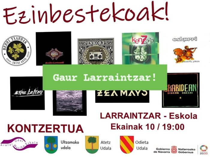 Aralar Musika Eskolako ikasleen kontzertua: Ezinbestekoak
