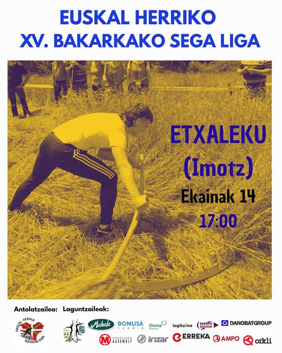 Euskal Herriko XV. bakarkako sega liga