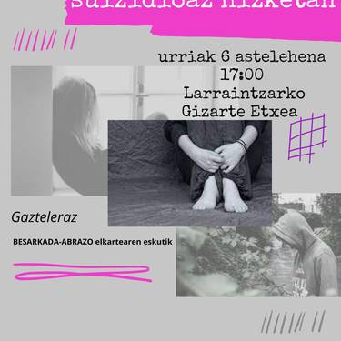 Isiltasuna hausten: suizidioaz hizketan