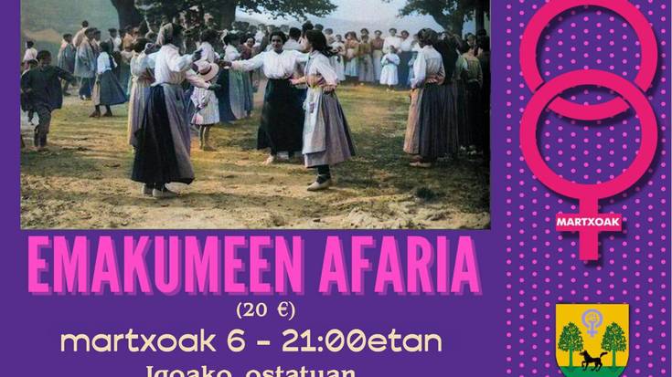 M8: Emakumeen afaria