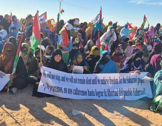 Mendebaldeko Sahara, mende erdiko zapalkuntza