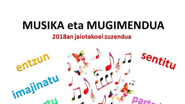 3-4 urteko haurrendako musika eta mugimendu tailerra, Aralar Musika Eskolan