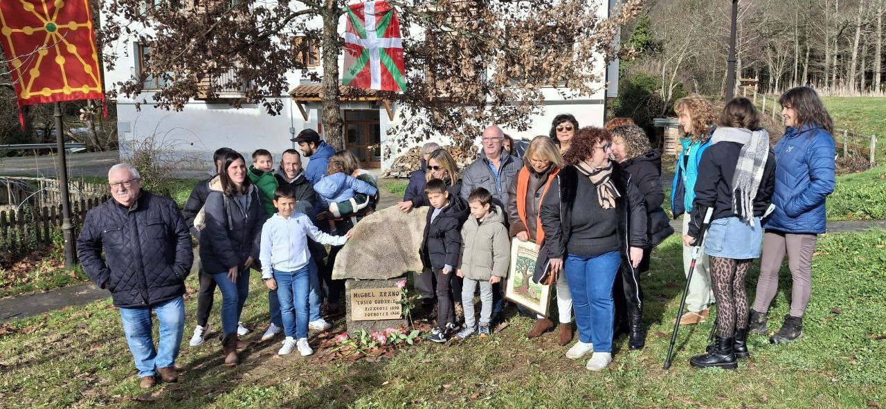 Miguel Arano gudaria omendu dute Aizarotzen