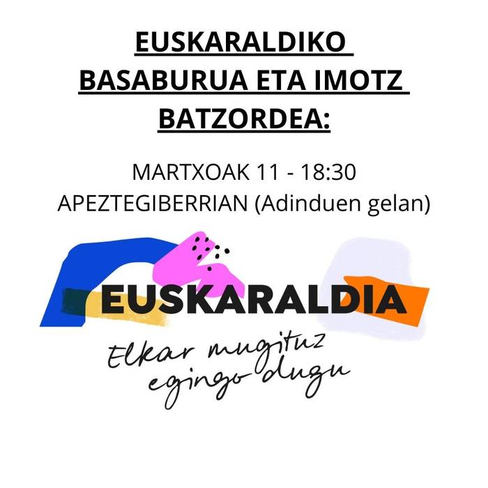 Euskaraldiko batzordea: Imotz eta Basaburua