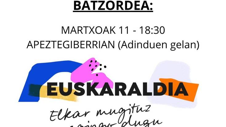 Euskaraldiko batzordea: Imotz eta Basaburua