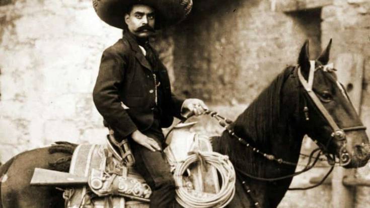 Bosgarren atala: zaldiak eta Emiliano Zapata