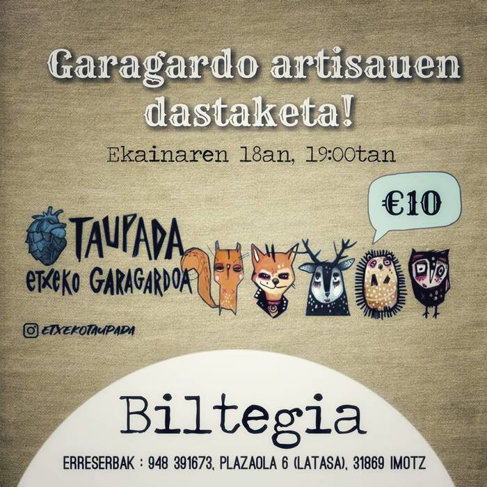 Garagardo artisauen dastaketa