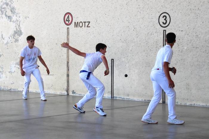 Gartzarongo XL. pilota txapelketa: igandeko partidak