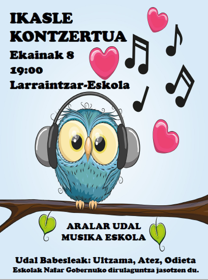 Aralar musika eskolako ikasleen kontzertua, Ultzaman