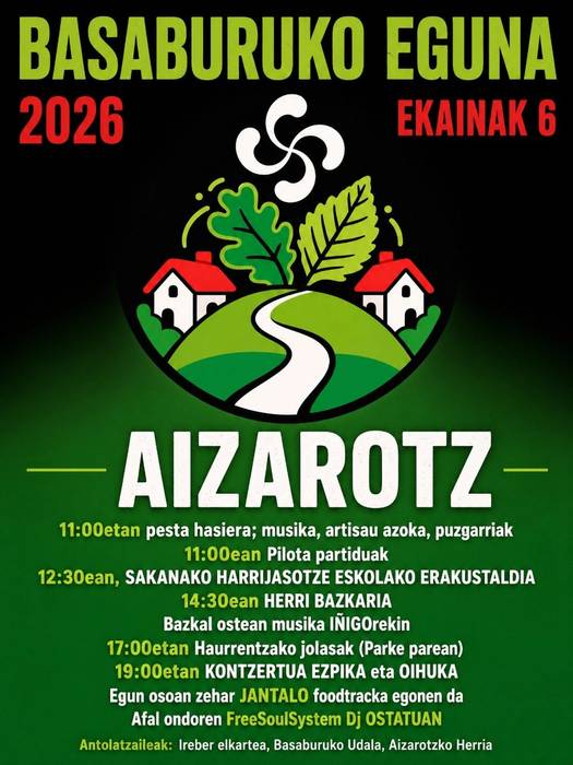 Basaburuko eguna: Aizarotz