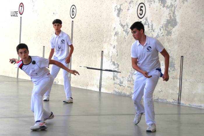 Gartzarongo XL pilota txapelketa: final zortzirenak, igandea