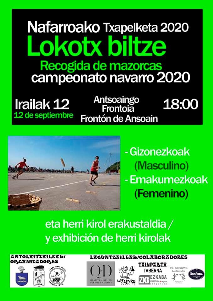 Nafarroako Lokotx Biltze Txapelketan parte hartuko du Ainhoa Iraizoz eltsotarrak
