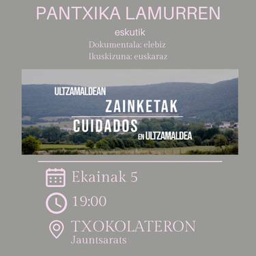 Zainketak Ultzamaldean dokumentalaren aurkezpena