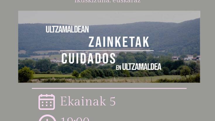 Zainketak Ultzamaldean dokumentalaren aurkezpena