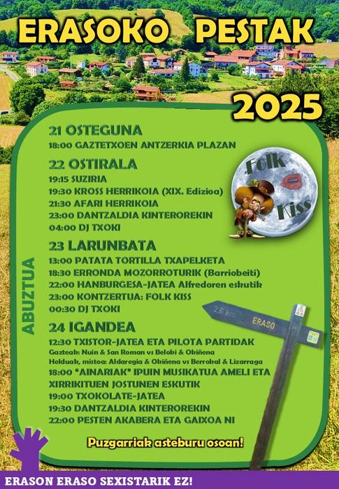 Erasoko pestak